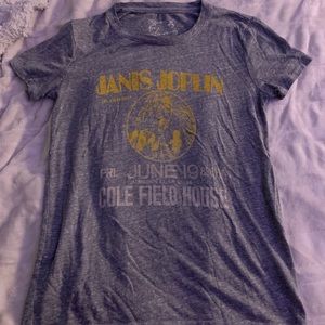 small janis joplin band tee